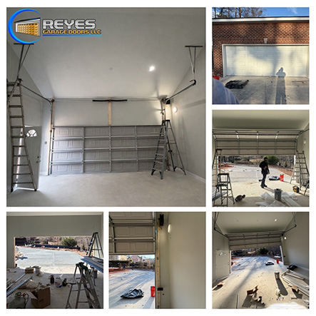 Custom 18x7 Garage Door Installation