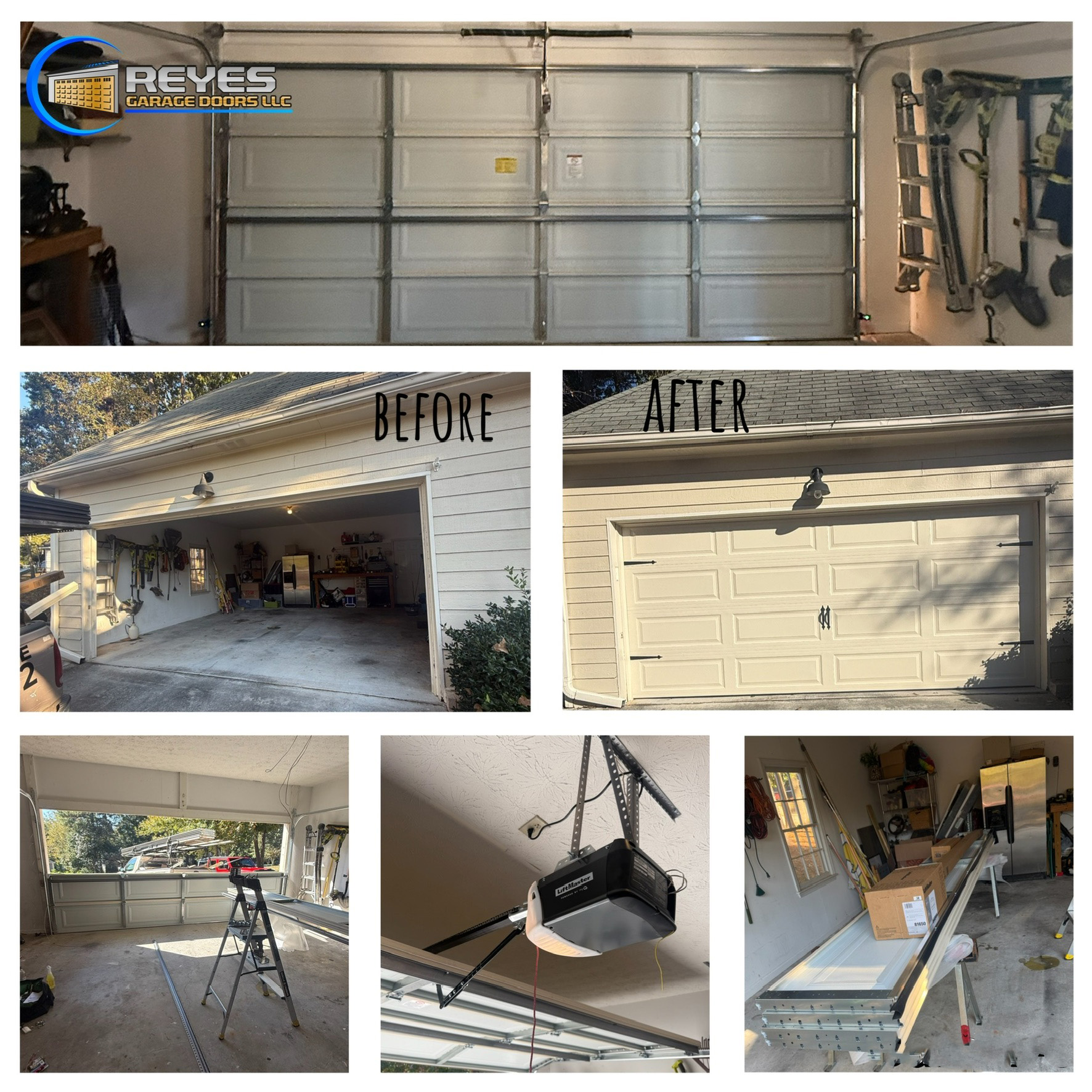 Garage Door Upgrade – Before & After