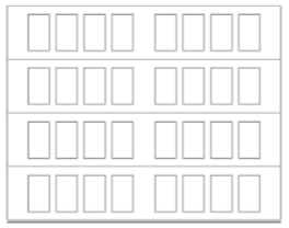 Stamped shaker panel style